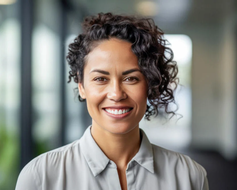 Smiling patient in fentanyl addiction treatment in Birmingham, AL