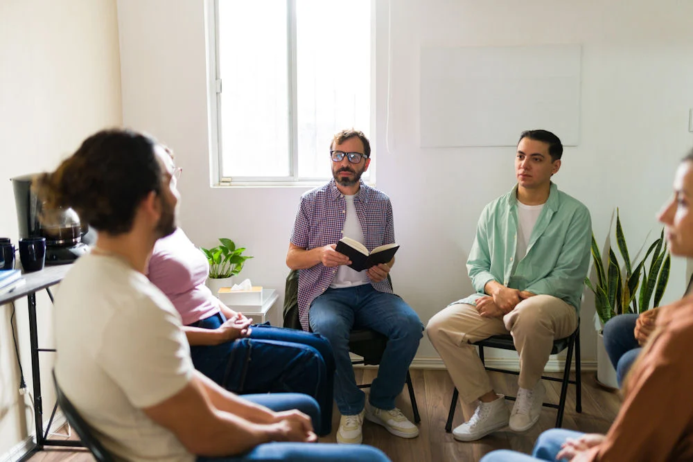 heroin-rehab-center-alabama group session for heroin addiction treatment in Birmingham